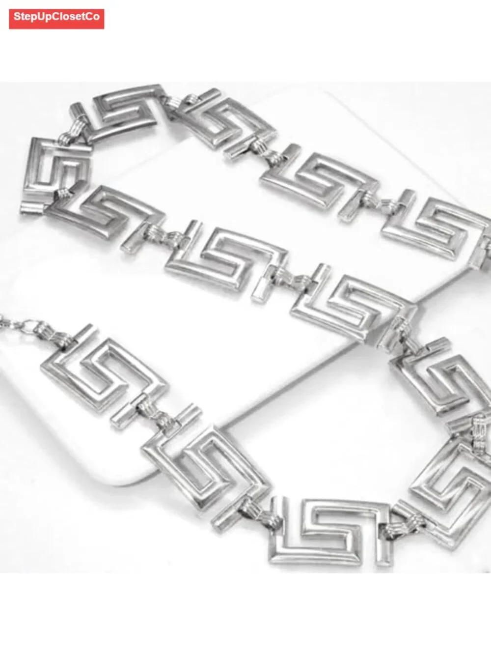 Women's Waist Chain Metal Belly Belt Adjustable Dress Belt